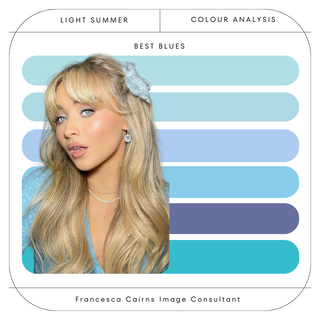 Sabrina Carpenter: A Light Summer in Colour Analysis