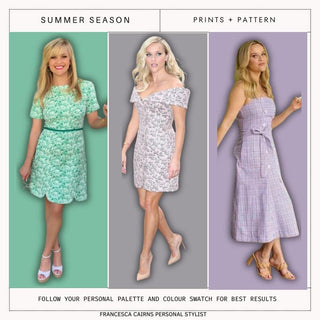 How to Wear Patterns for Each Season in Colour Analysis