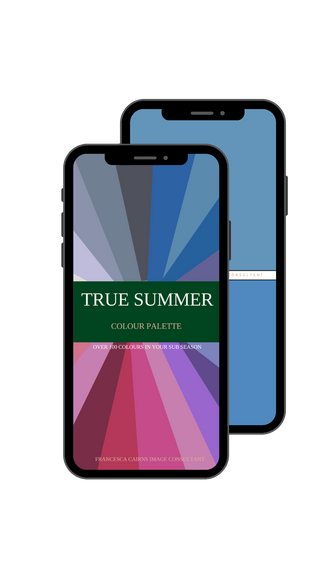 True Summer Digital Colour Sub Season Palette