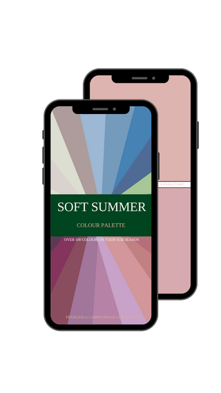 Soft Summer Digital Colour Sub Season Palette