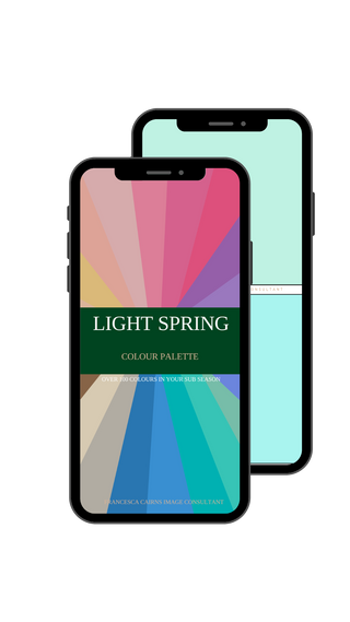 Light Spring Digital Colour Sub Season Palette
