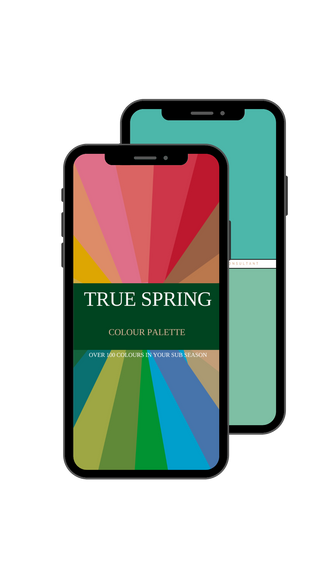 True Spring Digital Colour Sub Season Palette