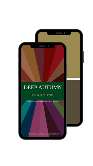 Deep Autumn Digital Colour Sub Season Palette
