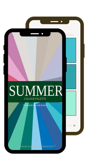 Extended Digital Colour Swatch Palette - Summer