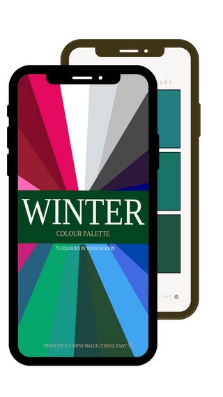 Extended Digital Colour Swatch Palette - Winter