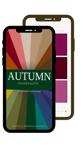 Extended Digital Colour Swatch Palette - Autumn