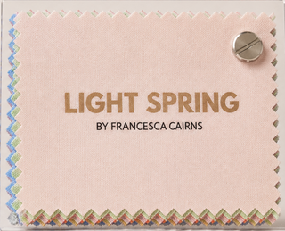 light spring sub season fabric swatch colour season